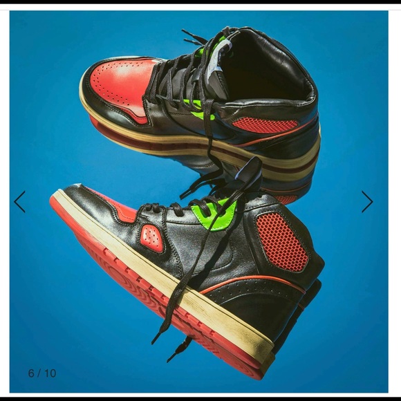 Ales Grey Hi top leather sneakers - Picture 10 of 15